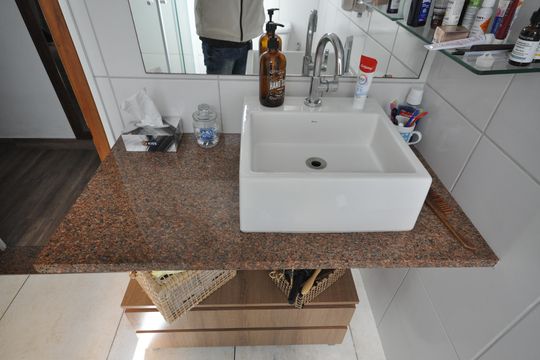 Banheiro 1 de casa à venda com 2 quartos, 120m² em Vila Irmaos Arnoni, São Paulo