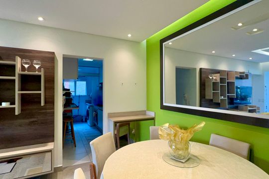 Sala de Jantar de apartamento à venda com 2 quartos, 56m² em Pompeia, São Paulo