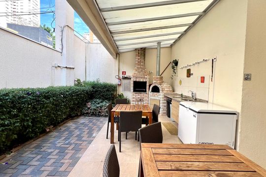 Churrasqueira de apartamento à venda com 2 quartos, 56m² em Pompeia, São Paulo