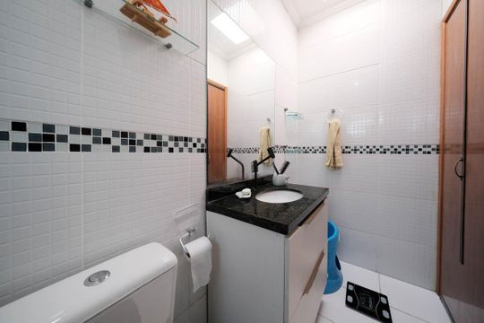 Suíte 2 de casa de condomínio à venda com 2 quartos, 72m² em Vila Dalila, São Paulo