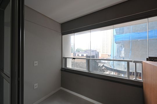 Varanda de kitnet/studio para alugar com 1 quarto, 27m² em Vila Clementino, São Paulo