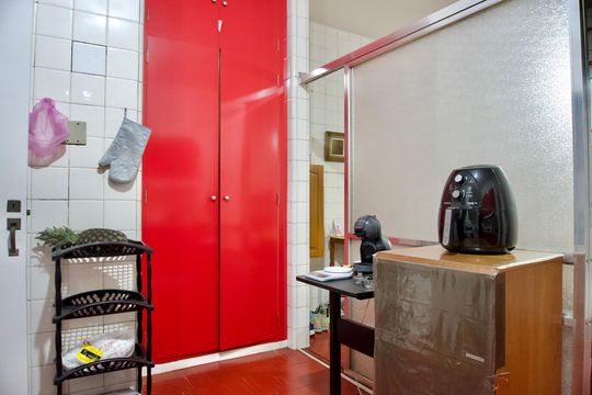 Cozinha de apartamento à venda com 3 quartos, 1483m² em Centro, Belo Horizonte