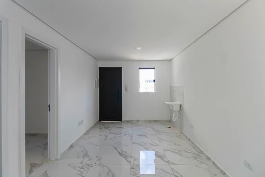 Sala/Cozinha de apartamento à venda com 2 quartos, 37m² em São Lucas, São Paulo