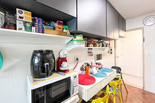 Cozinha de apartamento à venda com 3 quartos, 79m² em Vila Leopoldina, São Paulo