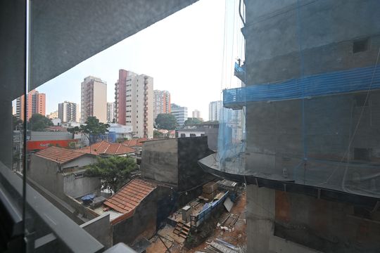 Vista da Varanda de kitnet/studio para alugar com 1 quarto, 27m² em Vila Clementino, São Paulo