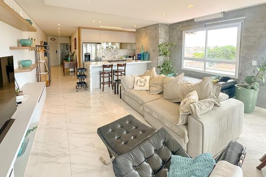 Sala de TV de apartamento para alugar com 3 quartos, 180m² em Ingleses Norte, Florianópolis