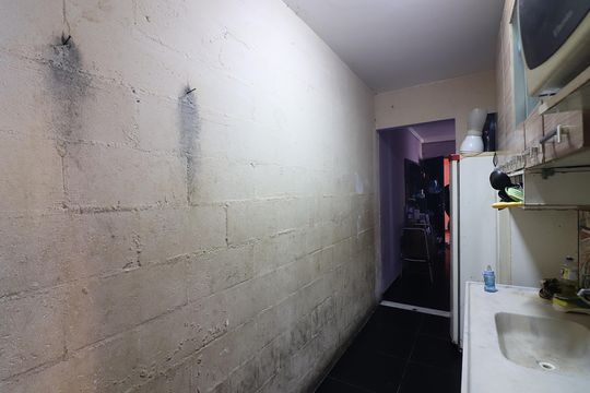 Cozinha e Área de Serviço de apartamento à venda com 2 quartos, 42m² em Cooperativa, São Bernardo do Campo
