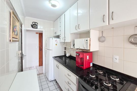 Cozinha de apartamento à venda com 2 quartos, 70m² em Baeta Neves, São Bernardo do Campo