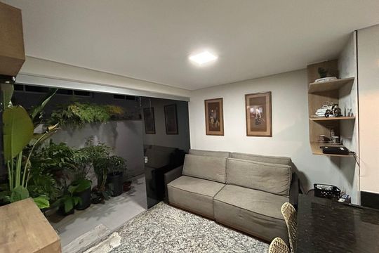 Sala de apartamento à venda com 2 quartos, 98m² em Anchieta, Belo Horizonte