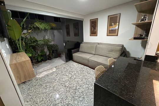 Sala de apartamento à venda com 2 quartos, 98m² em Anchieta, Belo Horizonte