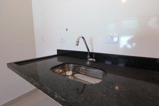 Cozinha de apartamento à venda com 1 quarto, 39m² em Chácara Califórnia, São Paulo