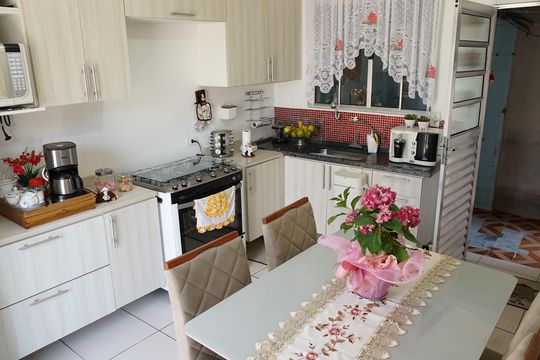 Cozinha de casa à venda com 2 quartos, 162m² em Picanço, Guarulhos