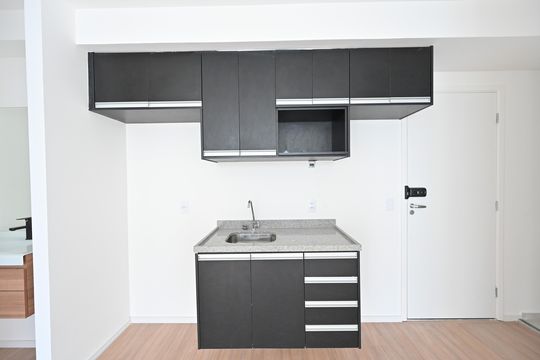 Cozinha de apartamento para alugar com 2 quartos, 35m² em Planalto Paulista, São Paulo