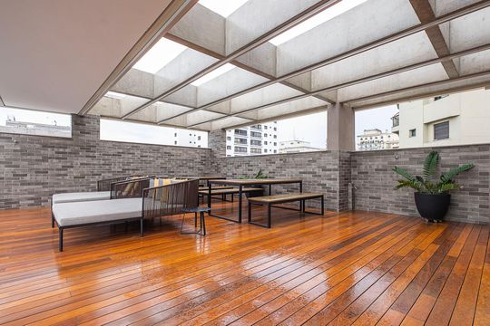 Espaço Gourmet de kitnet/studio à venda com 1 quarto, 36m² em Jardim Paulista, São Paulo