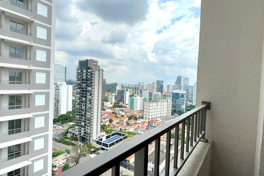 Sacada de kitnet/studio à venda com 1 quarto, 25m² em Pinheiros, São Paulo