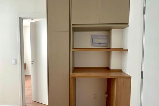 Cozinha de kitnet/studio à venda com 1 quarto, 25m² em Pinheiros, São Paulo