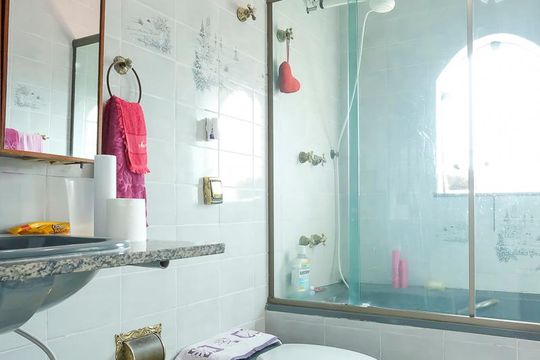 Banheiro da suíte 2 de casa à venda com 2 quartos, 254m² em Barcelona, São Caetano do Sul