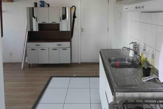Cozinha de apartamento à venda com 2 quartos, 42m² em Vila Ema, São Paulo