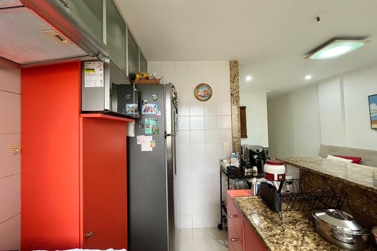 Cozinha  de apartamento para alugar com 1 quarto, 45m² em Lagoa, Rio de Janeiro