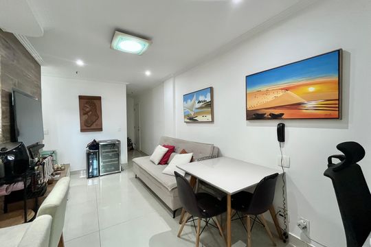 Sala  de apartamento para alugar com 1 quarto, 45m² em Lagoa, Rio de Janeiro