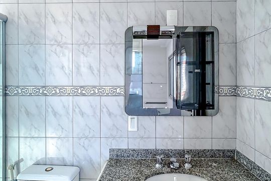 Banheiro da Suíte de apartamento à venda com 3 quartos, 71m² em Vila Matilde, São Paulo