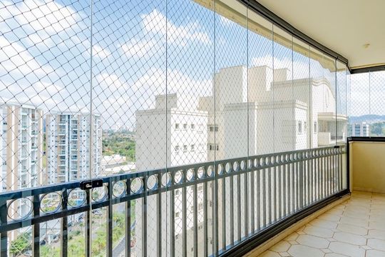 Varanda de apartamento à venda com 3 quartos, 139m² em Tamboré, Santana de Parnaíba