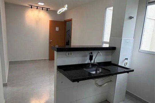 Sala / Cozinha  de apartamento para alugar com 2 quartos, 62m² em Jardim das Margaridas, Salvador