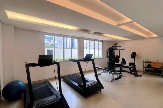 Área comum - Academia de apartamento à venda com 2 quartos, 90m² em Buritis, Belo Horizonte