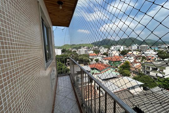 Varanda da Sala de apartamento para alugar com 2 quartos, 90m² em Vila Valqueire, Rio de Janeiro
