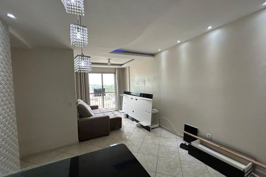 Sala de apartamento para alugar com 2 quartos, 90m² em Vila Valqueire, Rio de Janeiro