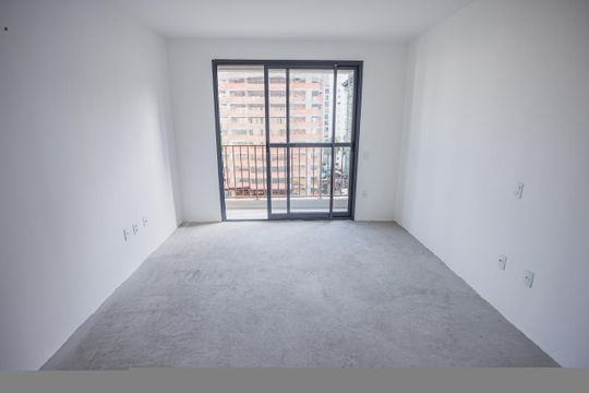 Sala/Quarto de apartamento à venda com 1 quarto, 24m² em Vila Olímpia, São Paulo