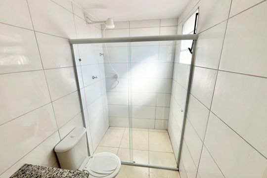 Banheiro de apartamento para alugar com 2 quartos, 80m² em Jardim Primavera, São Paulo