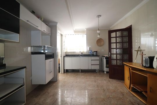 Cozinha de apartamento à venda com 3 quartos, 178m² em Centro, Santo André
