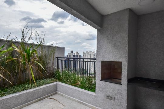 Churrasqueira de apartamento para alugar com 2 quartos, 40m² em Cidade Jardim, São Paulo