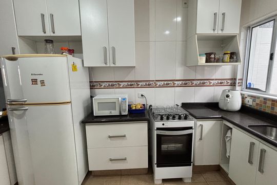 Cozinha de casa à venda com 2 quartos, 148m² em Vila Bela Vista, Santo André