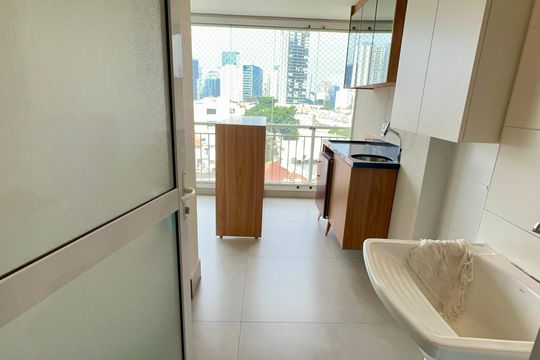Área de Serviço de apartamento à venda com 2 quartos, 82m² em Pinheiros, São Paulo