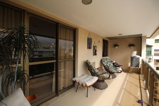 Varanda de apartamento à venda com 2 quartos, 148m² em Freguesia (jacarepaguá), Rio de Janeiro