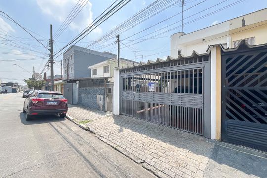 Fachada + plaquinha de casa à venda com 3 quartos, 340m² em Boa Vista, São Caetano do Sul