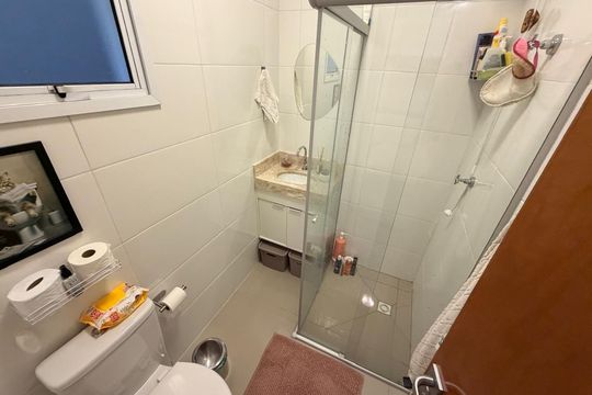 Banheiro de apartamento para alugar com 2 quartos, 54m² em Casa Verde Média, São Paulo