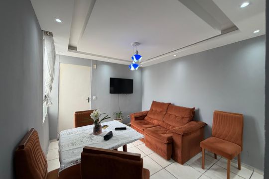 Sala de apartamento à venda com 2 quartos, 51m² em Anil, Rio de Janeiro