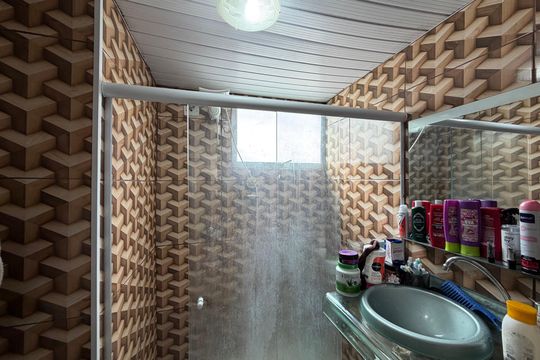 Banheiro Social de apartamento à venda com 2 quartos, 51m² em Anil, Rio de Janeiro