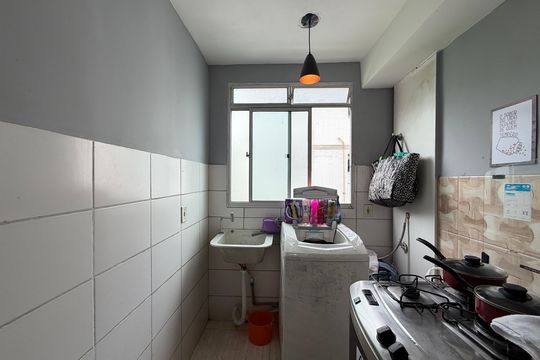 Área de serviço de apartamento à venda com 2 quartos, 51m² em Anil, Rio de Janeiro