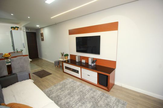 Sala de apartamento para alugar com 3 quartos, 180m² em Jardim, Santo André