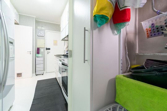 Área de Serviço de apartamento à venda com 2 quartos, 81m² em Vila Mascote, São Paulo