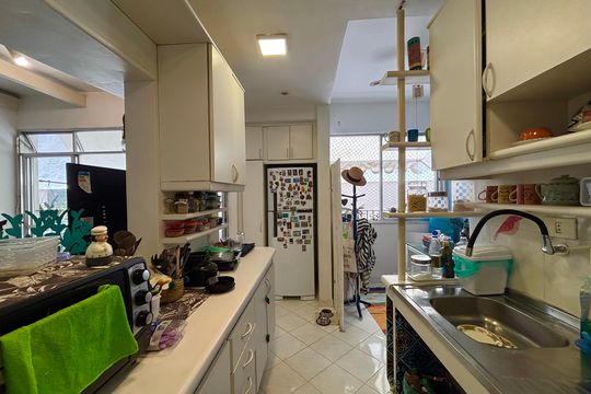 Cozinha de apartamento à venda com 2 quartos, 75m² em Ipanema, Rio de Janeiro