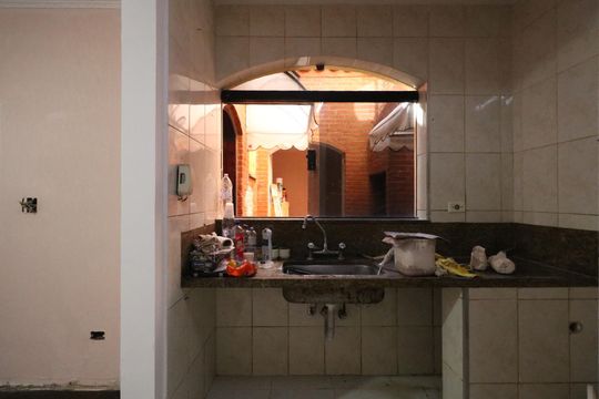 Cozinha de casa à venda com 3 quartos, 150m² em Santa Paula, São Caetano do Sul