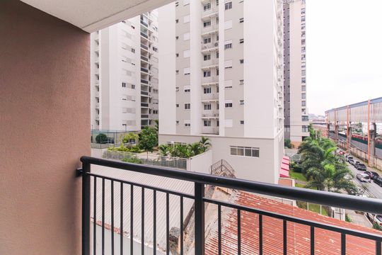 Varanda de apartamento para alugar com 1 quarto, 28m² em Brás, São Paulo
