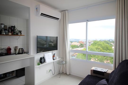 Sala de apartamento à venda com 2 quartos, 54m² em Bom Jesus, Porto Alegre