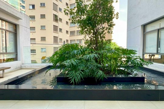 Área comum de apartamento à venda com 3 quartos, 156m² em Paraíso, São Paulo