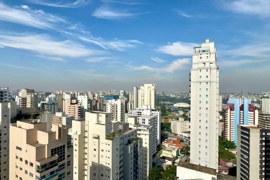 Vista da Varanda de apartamento à venda com 3 quartos, 156m² em Paraíso, São Paulo